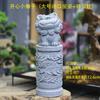 Imitación Piedra Azul Marea Nacional Rey León Decoración Adornos Jardinería Mesa de Té con Flores Paisajismo Acuario Decoración León Feliz