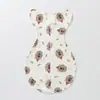 Manta Envolvente para Bebé Transpirable Saco de Dormir Envoltura para Bebé Algodón Puro Manos Arriba Recién Nacido Anti-Sobresalto Primavera/Verano Estilo Rindición Manta Anti-Patadas