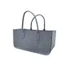 Bolsa de Fieltro, Bolsa de Almacenamiento de Gran Capacidad, Bolso de Hombro de Fieltro, Bolsa para Leña, Bolsa de Compras de Hombro para Supermercado, Estilo Patchwork