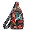 Bolso de Pecho de Moda Estilo Coreano Estampado de Letras Personalizado Gran Capacidad Bolso de Hombro para Hombres y Mujeres Bolsos Cruzados para Deportes al Aire Libre Ciclismo