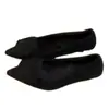 Otoño/Invierno 2026 Zapatos Planos de Punta Fina para Mujer Tacón Medio Superficie de Terciopelo Cálidos Gatito Pequeño Tacón Delgado Francés Piel Tacones Altos Ropa de Abrigo