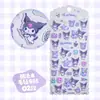 Auténticos Pegatinas de Fieltro de Dibujos Animados Kuromi My Melody Kitty Cat Cinnamoroll Pegatinas de Decoración para Diario Materiales para Manualidades