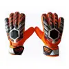 Guantes de portero de fútbol con cinta de látex y protectores para los dedos, guantes de fútbol especiales para niños, adultos y estudiantes, guantes de portero antideslizantes.