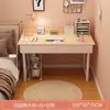 Escritorio de computadora, escritorio, escritorio para el hogar, escritorio de oficina simple, tocador de dormitorio para niñas, escritorio de estudio para estudiantes fácil de armar