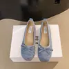 Sapatos Franceses de Aumento de Altura Interna Sapatos de Balé de Camurça para Mulheres 2025 Novo Outono e Primavera Laço Vermelho Sapatos de Noite