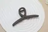 13cm Transfronteiriço Amazon Presilha de Cabelo Fosca Simples Grande Presilha de Cabelo Presilha Cruzada Presilha Tubarão de Cabelo Atacado