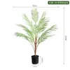 Folhas de Samambaia Simuladas Plantas de Samambaia em Vasos Flores Artificiais Plantas Folhas Verdes Caixa de Flores Canto de Plantas Decorações de Paisagismo Estilo Floresta