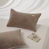 Fundas de Almohada de Terciopelo de Leche y Terciopelo Coral, un Par de 48X74Cm Fundas de Almohada de Terciopelo para Otoño e Invierno, Fundas de Relleno para Almohada Individual 2