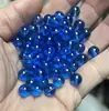 Cuentas Redondas de Vidrio Transparente de 8/10 mm Cuentas Sueltas de Vidrio Transparente Hielo Material para Hacer Pulseras y Collares DIY Hechos a Mano