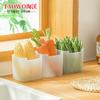 Caja de Almacenamiento para Puerta Lateral de Refrigerador para Alimentos, Verduras, Frutas y Artículos Varios; Caja de Almacenamiento para Jengibre y Ajo con Tapa, Estilo Cajón