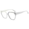 Nuevas Gafas de Sol Poligonales de Moda Transfronterizas Europeas y Americanas, Combinación de Colores Texturizada Gafas de Sol Degradadas de Moda Transfronteriza para Mujer 5675
