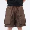 Proteção solar e proteção UV2026 Novas Calças de Trabalho Modernas de Secagem Rápida Shorts Casuais com Proteção Solar Preto