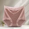 Ropa interior de satén sedoso sin costuras para mujer, de tiro alto, control de abdomen, anti-exposición, fina para verano, de alta gama, sexy, bragas para mujer