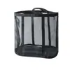 Cesta para Ropa Sucia Hogar Gran Capacidad Plegable Cesta para Ropa Sucia con Asa Ins Ropa Juguetes Cesta de Almacenamiento Portátil de Malla