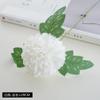 Crisântemo africano pingue-pongue crisântemo flor artificial com folhas dente-de-leão crisântemo casamento casa arranjo de flores decoração flor falsa atacado