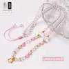 Cadena de Amuleto Buda de Cristal Taiga Collar de Amatista Natural y Piedra Lunar Colgante de Cristal Rosa con Cadena Thangka con Cadena