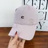 Nueva Gorra de Béisbol Casual Estilo Japonés Simple con Letra Pequeña y Parte Superior Suave para Mujer, Gorra Versátil de Pico de Pato a la Moda Estilo Callejero para Parejas