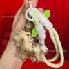 Acessórios de Chaveiro Princesa Dourada do Ano do Cavalo Ouro Puro 999 Fique Rico Instantaneamente Pingente de Bolsa Venda por Atacado em Estoque