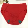 Mercadorias genuínas AB cuidados com a saúde 0922 cueca masculina algodão algodão antibacteriana cuidados com a saúde absorvente de suor idosos plus size cintura média triângulo
