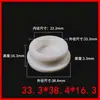 Tapón Blando de Silicona en Forma de T Resistente a Altas Temperaturas, Sellado Impermeable, Partícula de Goma Anticolisión, Tapón de Silicona, Tapón para Tubo Redondo, Tapón para Agujero, Cubierta en Forma de T