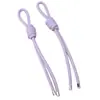 Cordón Colgante de Cuero PU Peruano de Colores Cuerda para Colgar Bolsos DIY Hecha a Mano Cadena para Teléfono Kit de Materiales para Accesorios