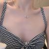 Collar con alas de ángel y diamantes para mujer, novedad de 2021, elegante y de alta gama, estilo coreano de moda.