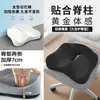 Cojín de Asiento Hueco al por Mayor Transfronterizo Oficina Coche Soporte Lumbar Espuma Viscoelástica para Sentarse Largo Set de Sillas para Estudiantes Cojín de Soporte Lumbar
