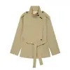 Comércio Exterior 2026 Primavera Novo Estilo Europeu e Americano Moda Feminina Casual Blazer Solto Estilo Alça 4341818