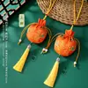 Saquinho com Cordão para o Festival do Meio Outono, Saquinho de Brocado Aromático, Saquinho Vazio, Ornamento Portátil Hanfu, Ornamento para Carro Estilo Antigo, Sacola de Presente
