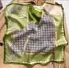 2025 Bolsa Amarrada no Pescoço Estilo Versátil 70 Modelos Feminino Novo Lenço de Seda Lenço Quadrado Primavera Outono Estilo Coreano Proteção Moda Lenço de Pescoço Lenço Retrô