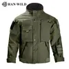 Chaqueta Markmark de 4ª Generación Traje Táctico Ropa de Abrigo Chaqueta Dura para Motocicleta de Hombre Ropa para Acampar al Aire Libre Resistente a los Arañazos Resistente al Desgaste