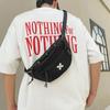 Bolso cruzado moderno y versátil para niños, bolso de cintura casual, bolso de hombro, nuevo bolso pequeño de hombro para deportes de ciclismo, bolso de pecho para mujer