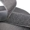 Fabricante atacadista de velcro preto de 2,5 cm em nylon, fita adesiva de gancho e laço para janelas, telas e roupas. Velcro Burr por atacado.