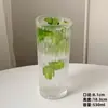 Copo Americano de Vidro Retrô para Café Gelado Popular em Restaurantes Copo para Iced Latte Copo para Bebida Gelada com Bola de Gelo Copo para Whisky