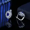 Transmisión en Vivo Transfronteriza Nuevos Pendientes Estilo Corte de Plata S925 para Mujer Moda Simple Joker Hebilla de Oreja Elegante Joyería para Orejas de Mujer