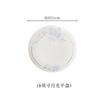 Conjunto de Pratos para Uso Doméstico 2024 Novo Combinação de Prato e Tigela de Porcelana Óssea Louça de Jingdezhen Tigela com Cor Sob Esmalte Prato Tigela Hashi