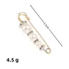 Broche Anti-Exposição Transfronteiriço para Cintura de Calça, Alfinete de Fixação de Roupa, Pequeno Modelador de Cintura para Saia, Ferramenta Feminina para Afinar a Cintura
