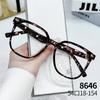 Gafas de marco grande TR90 anti-luz azul moda combinan con todo populares de calle marco de gafas de alto valor se puede equiparar con miopía 8646