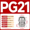 Hongjin Eléctrico Gama Alta Engrosado Acero Inoxidable 304 Ip69 Prensaestopas Conector de Fijación de Cables Conector Impermeable de Acero Inoxidable
