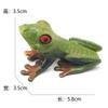Simulación transfronteriza modelo de animal insecto de PVC sólido adornos para pastel de mesa de arena juguetes cognitivos de iluminación para la primera infancia