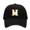 Gorra de Béisbol de Algodón de Seis Paneles en Capas Sombrero para el Sol Moda de Pareja de Primavera y Otoño Sombrero Versátil con Hebilla de Cobre Elegante