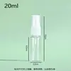 Botellas de Spray de Plástico Transparente para Mascotas al por Mayor en Stock con Cabezales de Spray Blancos, Botellas de Spray Pequeñas, Botellas de Spray para Dispensar, Botellas Vacías, Contenedores