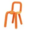 Silla Moderna Minimalista para Maquillaje en Casa con Respaldo de Forma Única, Adecuada para Dormitorio, Sala de Estar, Estudio, Vestíbulo, Recepción y Taburete para Cambiar Zapatos