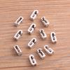 26 letras A- Z explosiones diy aleación de zinc 2*7mm accesorios de joyería con cuentas collar pulsera hecha a mano cuerda