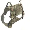 Ropa Táctica para Perros al Aire Libre para Fans Militares Chaleco Táctico para Mascotas Chaleco Camuflado para Perros Suministros para Mascotas Chaleco Táctico para Perros