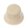 Nuevo sombrero de pescador de terciopelo de cordero de doble cara usable para mujer, estilo ins, color liso, protección solar, cálido, para adulto, disponible en stock en Europa y América