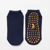 Calcetines de Piso para Niños, Antideslizantes, Calcetines Familiares de Educación Temprana para Bebés y Niños Pequeños, Calcetines para Parque de Atracciones y Trampolín, Calcetines Deportivos para Adultos y Yoga