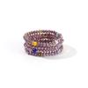 Pulsera Multicapa Personalizada Hecha a Mano con Cuentas Estilo Ins de Gama Alta para Mujer Pulsera Plegable de Cerámica Suave para Mujer Nicho