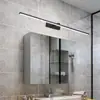 Luz Frontal para Espejo 8356 para Gabinete de Baño con Espejo, No Requiere Perforación, Luz Sencilla para Lavabo, Luz LED para Gabinete de Baño, Luz Blanca y Luz Cálida