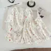 Comercio Exterior Venta al por Mayor Pijamas para Mujer Verano Algodón Nube Popular Cuello Redondo Versión Coreana Dibujos Animados Dulce y Linda Niña Ropa de Casa Moderna